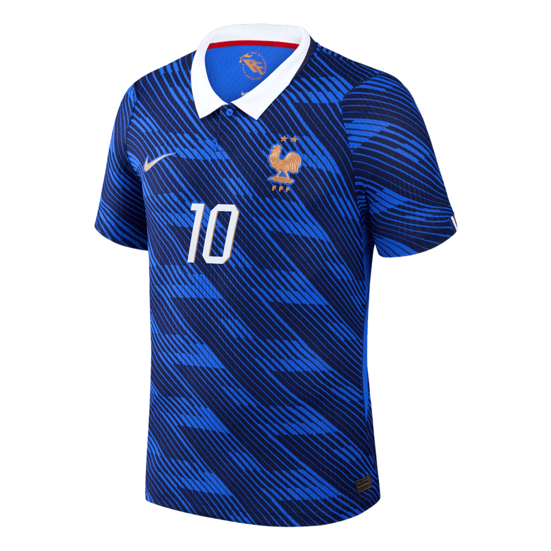 MBAPPE #10 France Domicile Maillot - Coupe du Monde 2026 Bleu Joueur