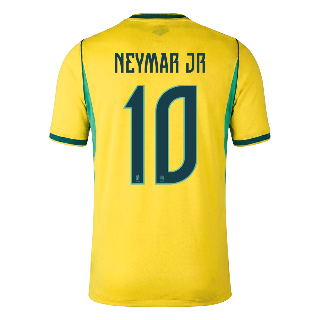 NEYMAR JR #10 Brazil Home Jersey - 2026 World Cup Yellow Player