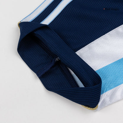 Maillot extérieur rétro Argentine 1998 Bleu marine