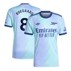 ØDEGAARD #8 Arsenal Troisième Maillot 2024/25 Violet&Bleu
