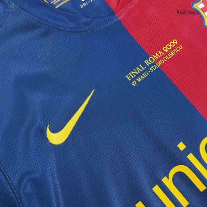 Maillot Domicile Rétro Barcelone 2008/09 - UCL