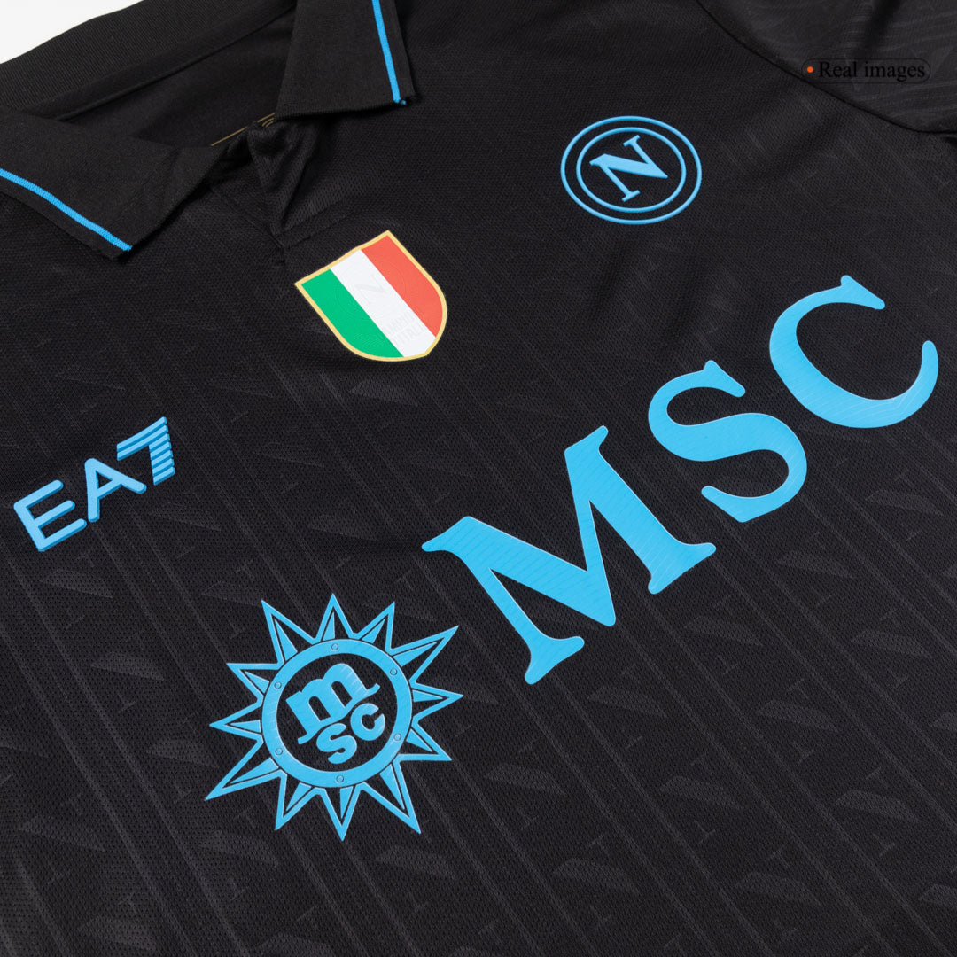 Napoli Third Maillot 2025/26 Noir