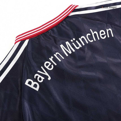 Maillot Rétro Domicile Bayern Munich 1997/99 Noir&Rouge