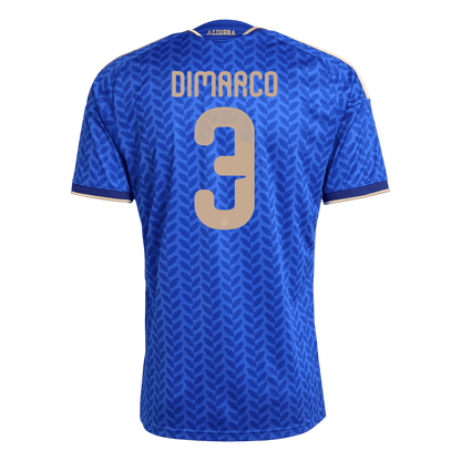 DIMARCO #3 Italie Maillot Domicile - Coupe du Monde 2026 Bleu - Super