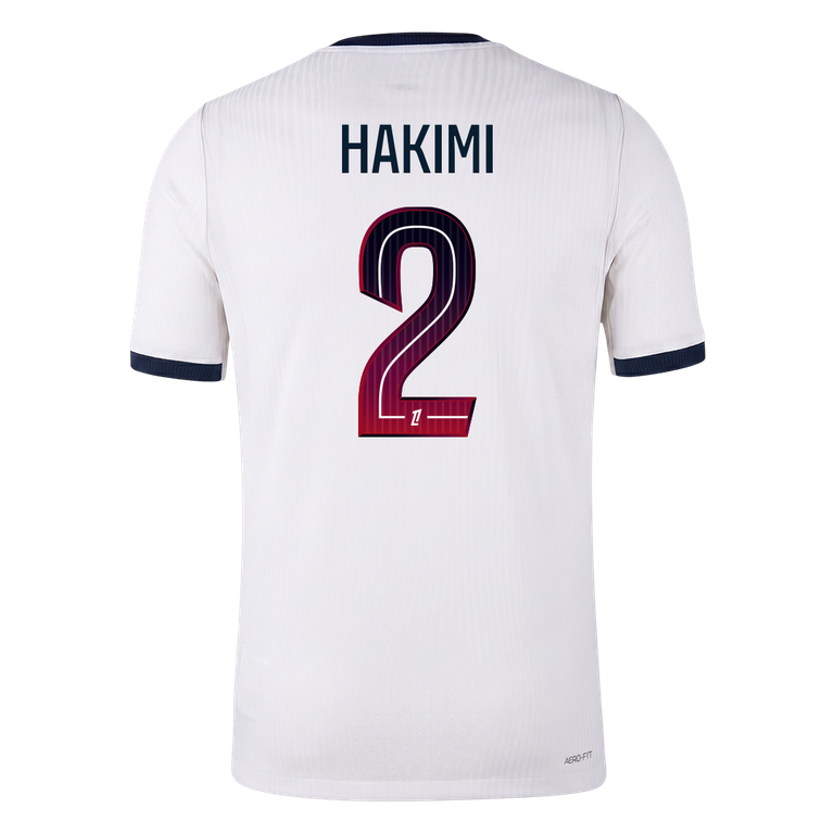 HAKIMI #2 PSG Extérieur Maillot 2026/27 Blanc Joueur