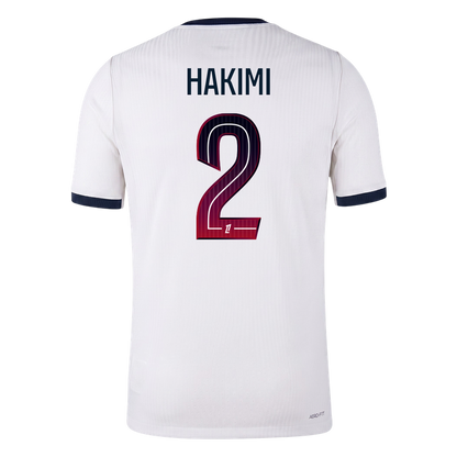 HAKIMI #2 PSG Extérieur Maillot 2026/27 Blanc Joueur