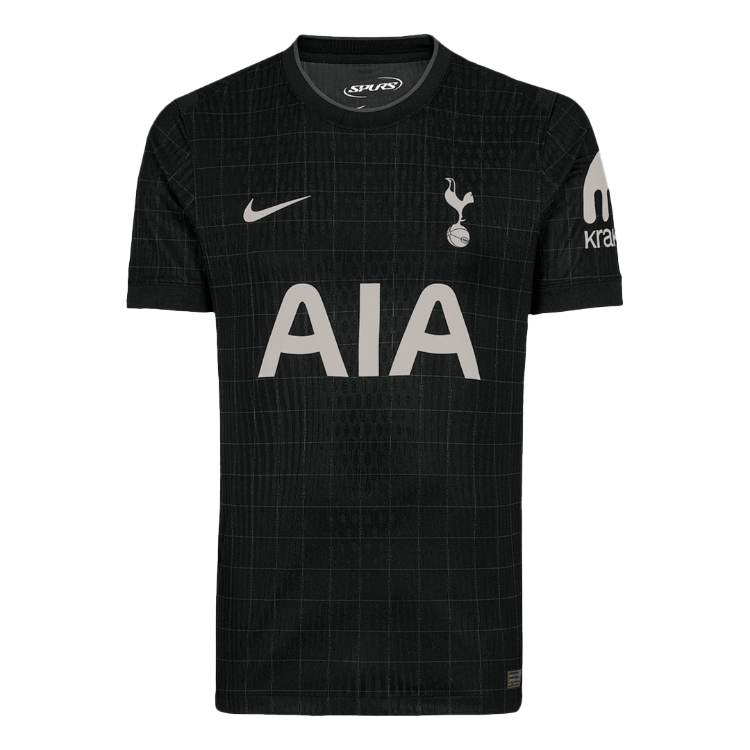 Tottenham Hotspur Maillot Extérieur 2025/26 Noir Joueur