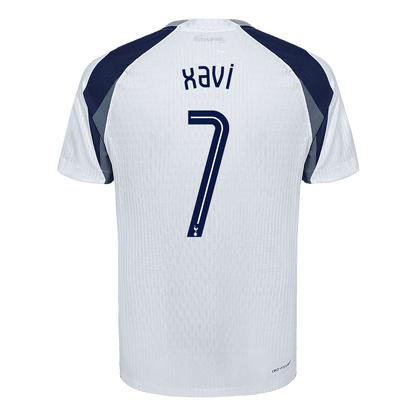 XAVI #7 Tottenham Hotspur Maillot Domicile 2025/26 Blanc Joueur - UCL