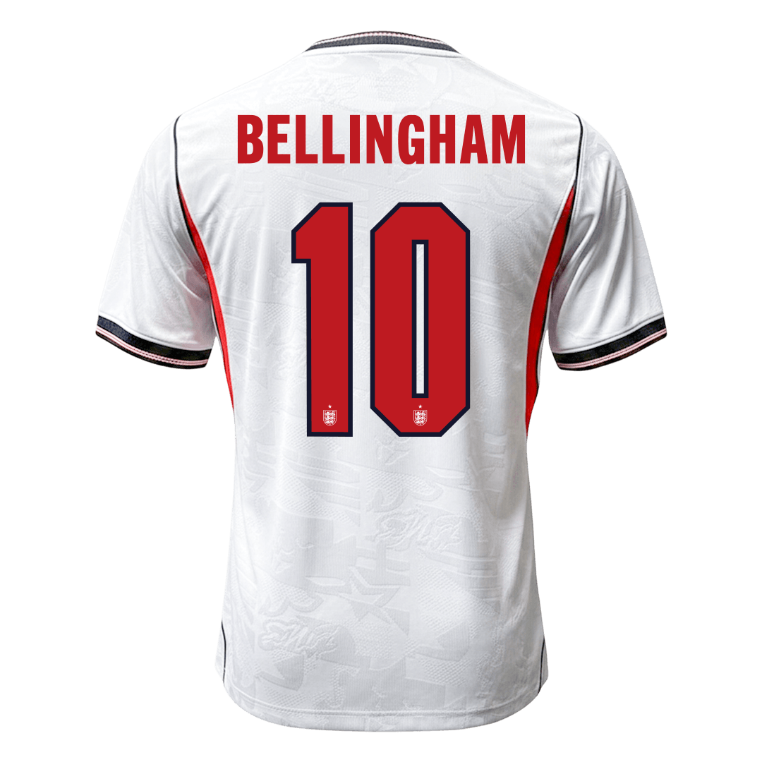 BELLINGHAM #10 England Home Shirt - 2026 World Cup White Player