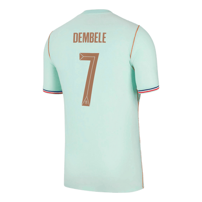 DEMBELE #7 France Away Jersey - World Cup 2026 Blue
