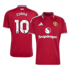CUNHA #10 Manchester United Domicile Maillot 2026/27 Rouge