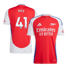 RICE #41 Maillot Domicile Arsenal 2024/25 Rouge