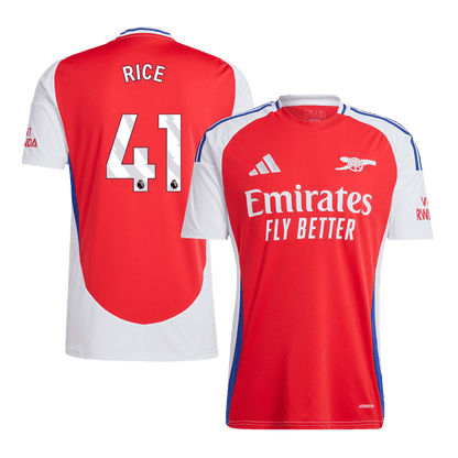 RICE #41 Maillot Domicile Arsenal 2024/25 Rouge