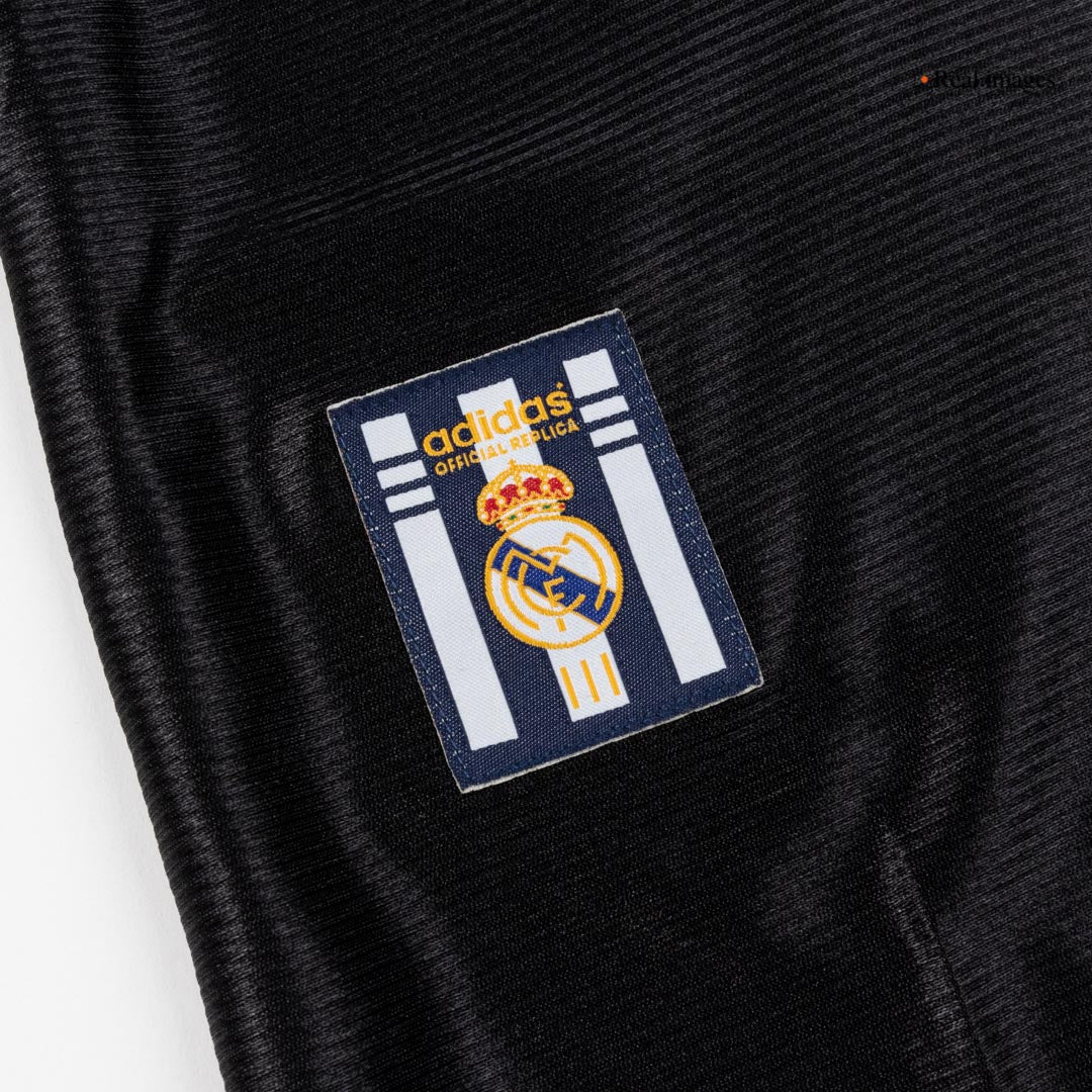 Maillot Rétro Real Madrid Extérieur 1999/01 Noir