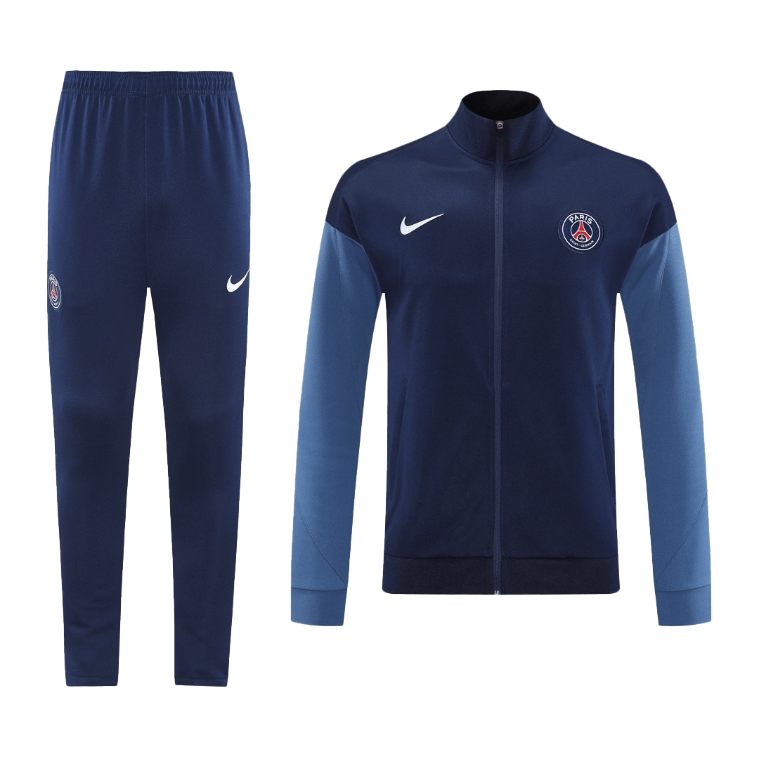 PSG Kit Veste de Football 2025/26 Bleu marine