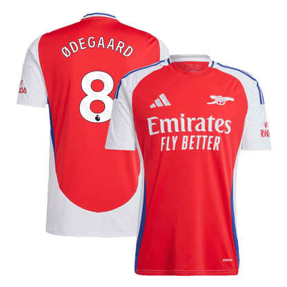 ØDEGAARD #8 Arsenal Domicile Maillot 2024/25 Rouge