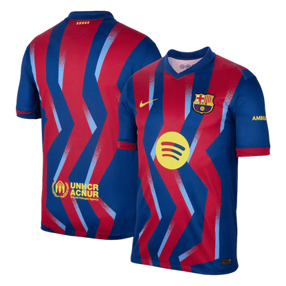 Barcelona Fourth Away Maillot Kit 2025/26 Rouge&Bleu