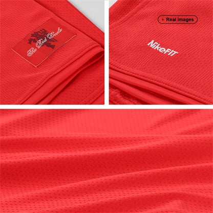 Maillot Rétro Domicile Manchester United 2007/08 Rouge