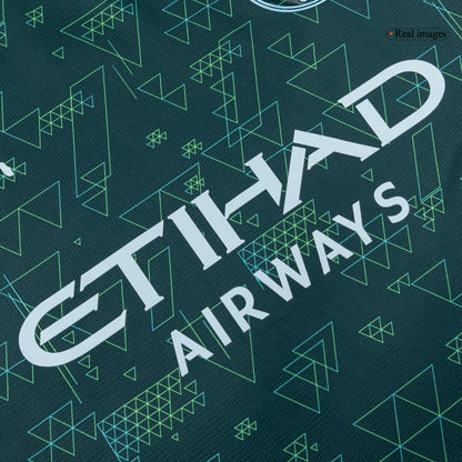 Manchester City Fourth Away Maillot Kit 2025/26 Vert