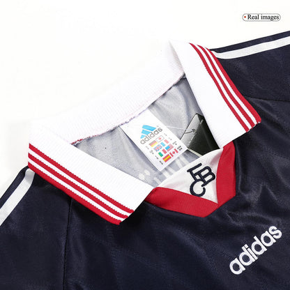 Maillot Rétro Domicile Bayern Munich 1997/99 Noir&Rouge