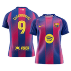 LEWANDOWSKI #9 Barcelona Domicile Maillot 2025/26 Rouge&Bleu - UCL - Super