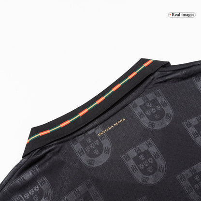 Maillot Portugal - Coupe du Monde 2026 Noir Joueur