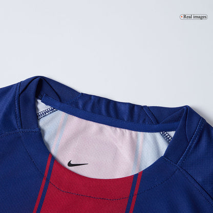 ROONY #19 Barcelone Maillot Domicile 2025/26 Rouge&Bleu - UCL - Super