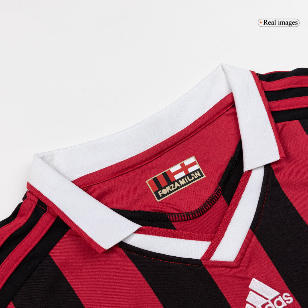 Retro AC Milan Domicile Maillot 2009/10 Rouge&Noir