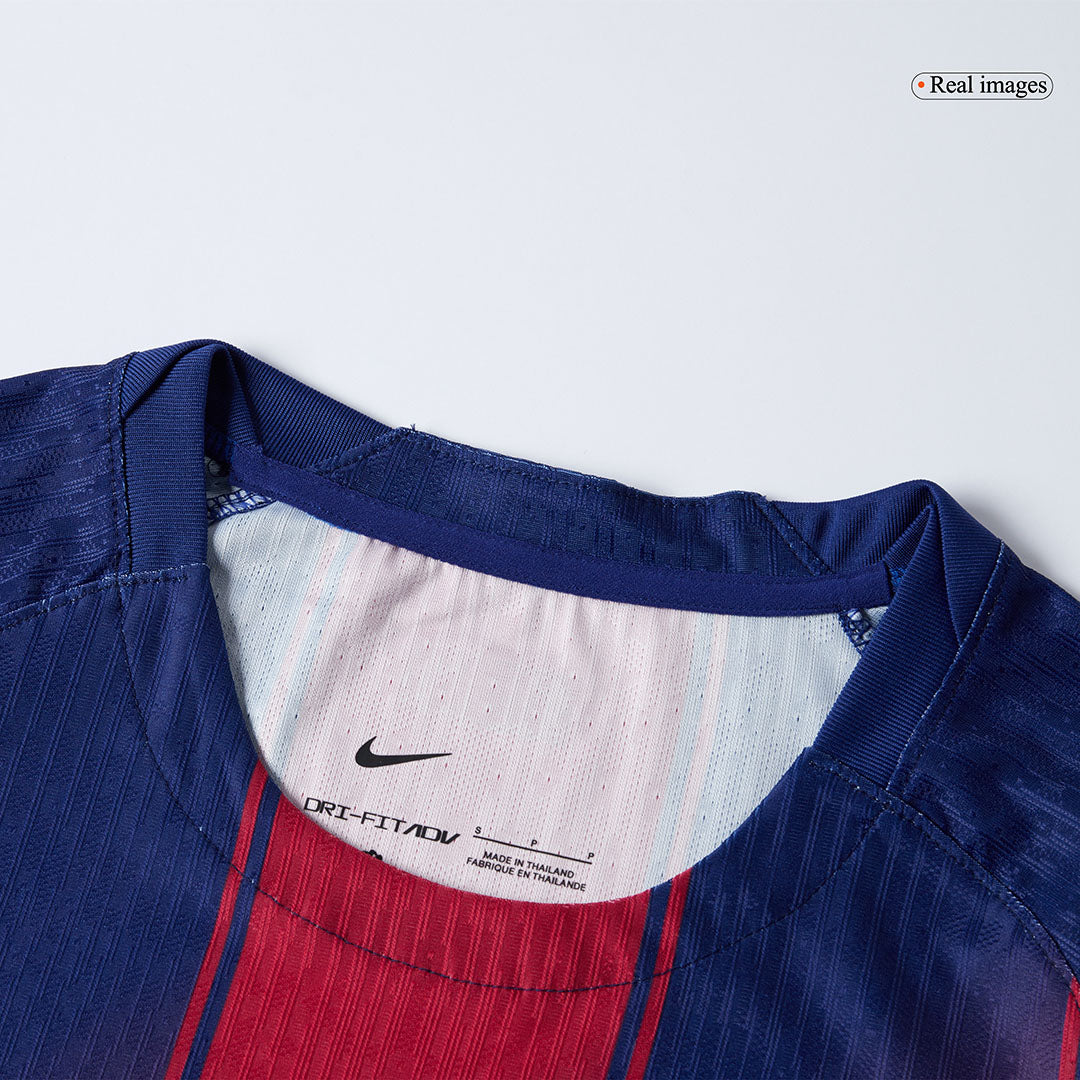 LAMINE YAMAL #10 Barcelona Domicile Maillot 2025/26 Rouge&Bleu Joueur