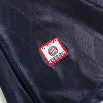 Maillot Rétro Domicile Bayern Munich 1997/99 Noir&Rouge