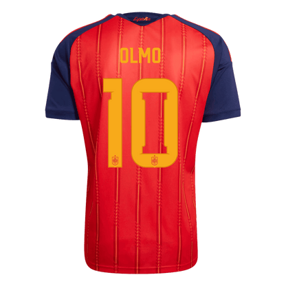 OLMO #10 Espagne Domicile Maillot - Coupe du Monde 2026 Rouge