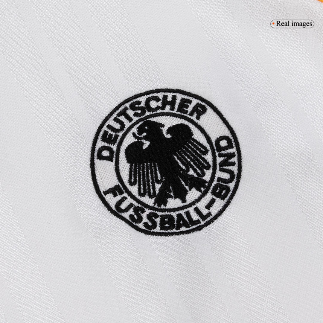 Retro Allemagne Domicile Maillot 1992 Blanc