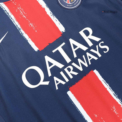 O.DEMBÉLÉ #10 Maillot Domicile PSG 2024/25 Bleu marine
