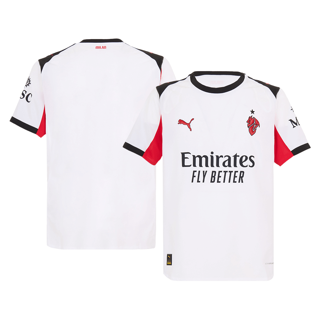 AC Milan Maillot Extérieur Joueur 2025/26 Blanc