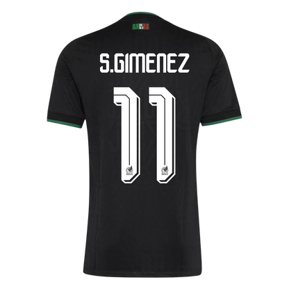 S.GIMENEZ #11 Mexique Maillot Third - Coupe du Monde 2026 Noir Joueur