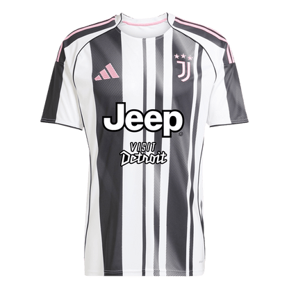KALULU #15 Juventus Domicile Maillot 2025/26 Noir&Blanc