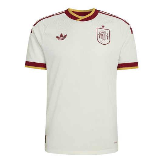 Maillot extérieur Espagne - Coupe du Monde 2026 Joueur Blanc