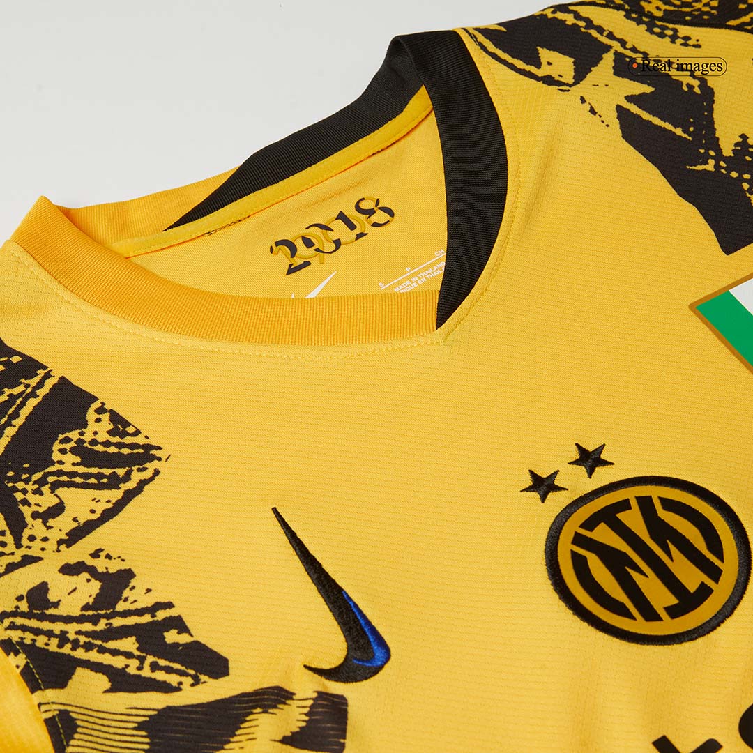 Inter Milan Third Maillot 2024/25 Jaune