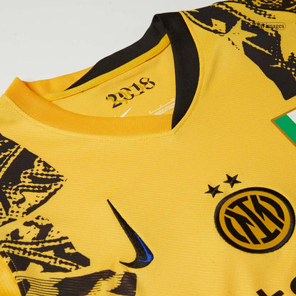 Inter Milan Third Maillot 2024/25 Jaune