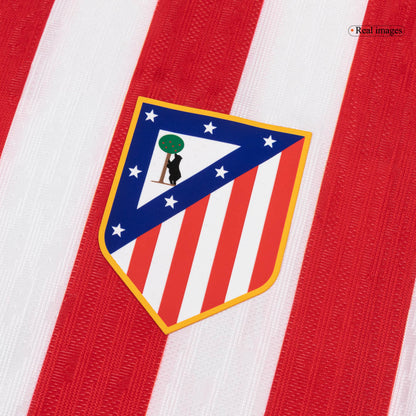 Maillot Domicile Joueur Atletico Madrid 2025/26 Rouge&Blanc